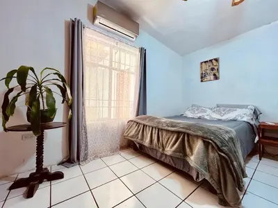 Cama o camas de una habitación en Residencia en Villa Juarez, Chihuahua