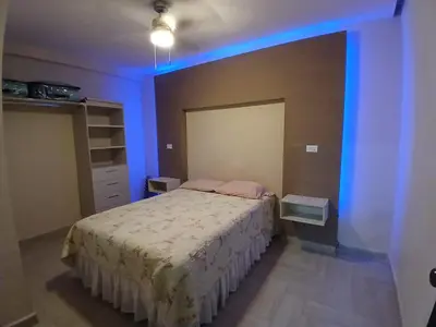 Cama o camas de una habitación en Dulce rinconcito