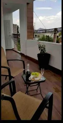 Un balcón o terraza de Departamento Residencial Campestre