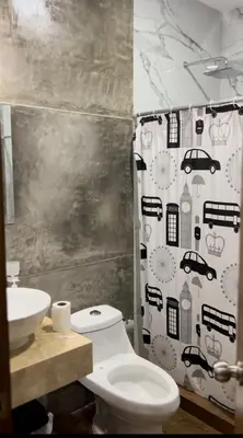Un baño de Departamento en Mazatlan 5 min del Malecón