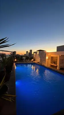Piscina en o cerca de Departamento en Mazatlan 5 min del Malecón