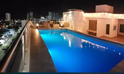 Piscina en o cerca de Departamento en Mazatlan 5 min del Malecón