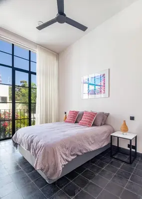 Cama o camas de una habitación en Casa Venus