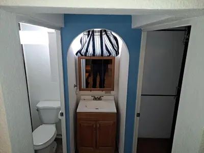 Un baño de Country house with lots of space