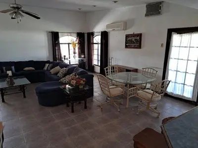 Zona de estar de Casa en Huepac