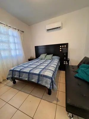 Cama o camas de una habitación en Privada San Fernando
