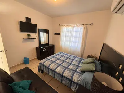 Cama o camas de una habitación en Privada San Fernando