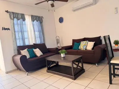 Zona de estar de Privada San Fernando
