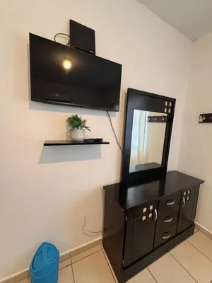 Una televisión o centro de entretenimiento en Privada San Fernando