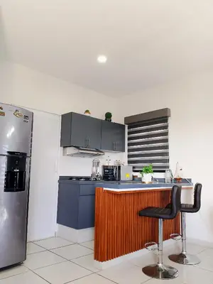 Una cocina o zona de cocina en Departamento colon