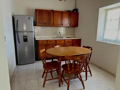 Una cocina o zona de cocina en Casa María bonita