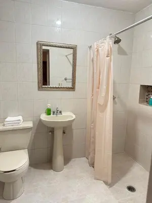 Un baño de Casa María bonita