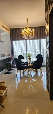 Zona de estar de Torre 5 Mazatlán Versace Style