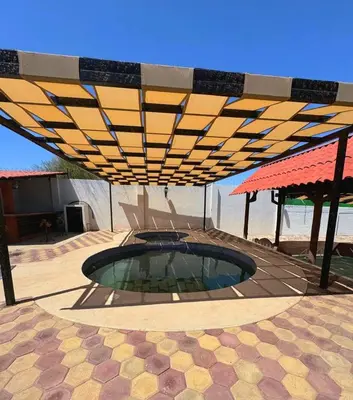 Piscina en o cerca de Hotel La Leyenda Sonora