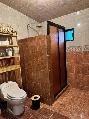 Un baño de Departamento Amueblado Jazmin