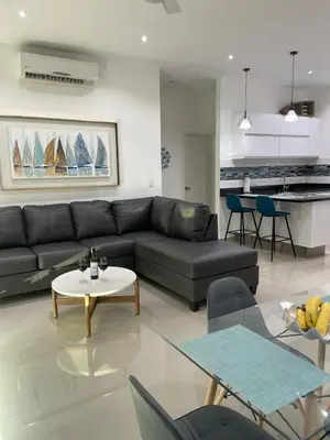 Zona de estar de Torre Eme -Stunning bay view & balcony!