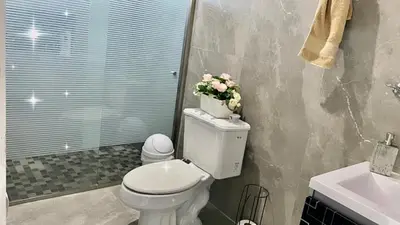 Un baño de Casa Dary