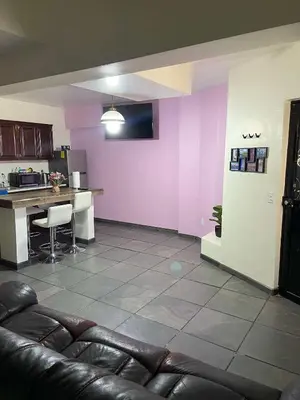 Una cocina o zona de cocina en Eva departamentos