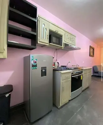 Una cocina o zona de cocina en Eva departamentos