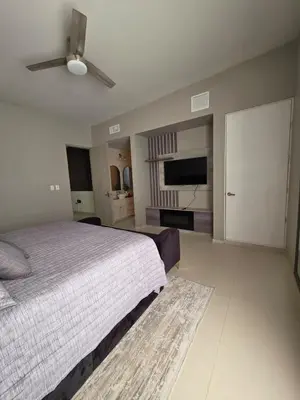 Cama o camas de una habitación en Residence in Ciudad Juárez