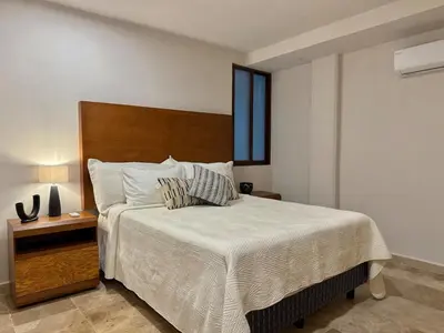 Cama o camas de una habitación en Elegant space in the historic center By PH