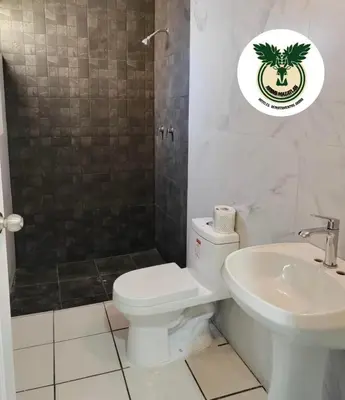 Un baño de Departamentos Torre D Mazatlán