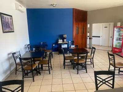 Zona de estar de Rio inn