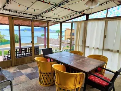 Zona de estar de Villa Hermosa Ocean View 2 Bed