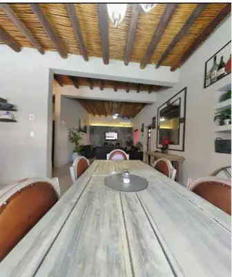 Zona de estar de Casa la Borgoña