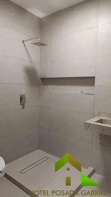 Un baño de Hotel Posada Gabriel