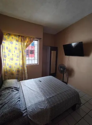 Cama o camas de una habitación en Casa En Zona Industrial Ramos Arizpe