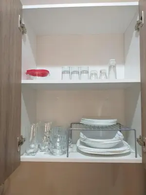 Una cocina o zona de cocina en Mazablue depa en laguna con playas artificiales