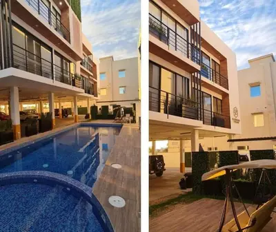 Piscina en o cerca de Departamento Marina Mazatlán