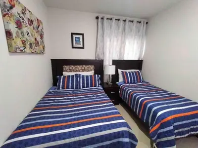 Cama o camas de una habitación en Departamento Durango Jade