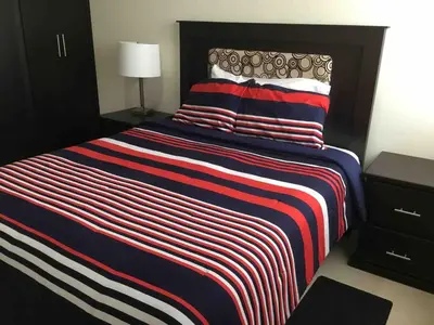Cama o camas de una habitación en Departamento Durango Jade