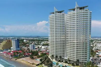 Plano de Beautiful View on 23rd Floor Beach Front at Camino Al Mar