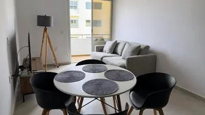 Zona de estar de Bluü Habitat with Beach and Premium Amenities