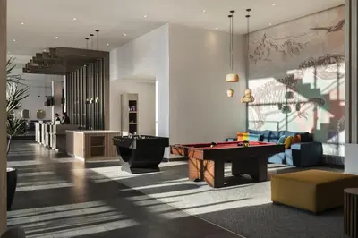 Zona de estar de Homewood Suites By Hilton Saltillo