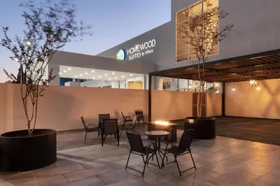 Zona de estar de Homewood Suites By Hilton Saltillo