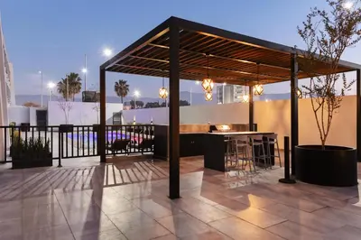 Un balcón o terraza de Homewood Suites By Hilton Saltillo