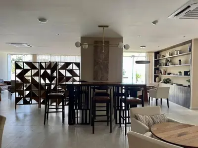 Zona de estar de Apartamento pie de playa