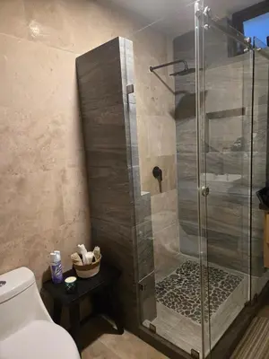 Un baño de Hermoso Departamento y ubicación Perfecta!