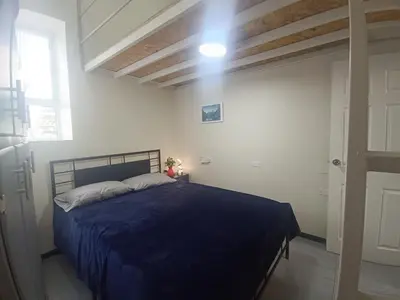 Cama o camas de una habitación en Apartment in Paseos de Chihuahua