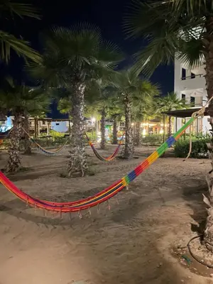 Jardín al aire libre en CASA DE PLAYA