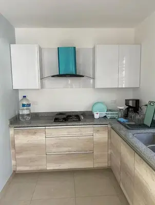 Una cocina o zona de cocina en Casa bahía bonita