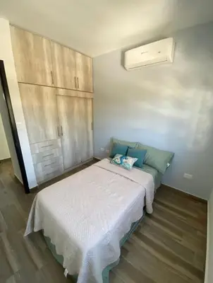 Cama o camas de una habitación en Casa bahía bonita