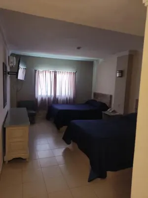 Cama o camas de una habitación en Hotel del Paseo