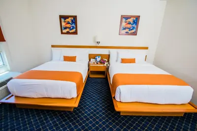 Cama o camas de una habitación en Sleep Inn Monclova