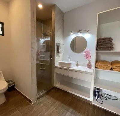 Un baño de Departamento familiar