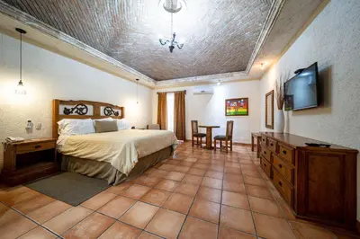 Cama o camas de una habitación en Rincón Del Montero